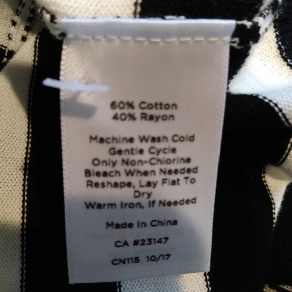 TALBOTS Ruffles & Stripes Sweater - Picture 9 of 14